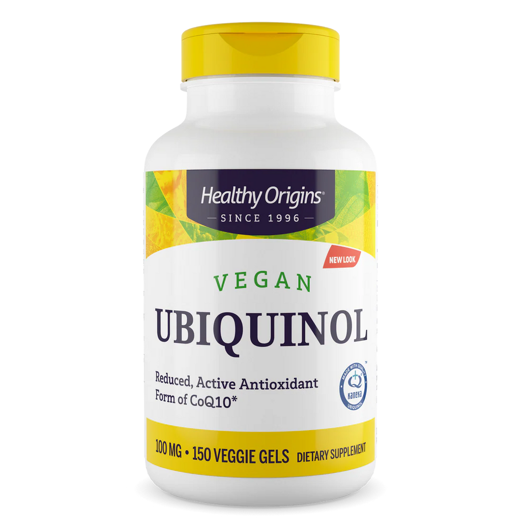 Healthy Origins Vegan Ubiquinol 100 mg | 150 Veggie Gels