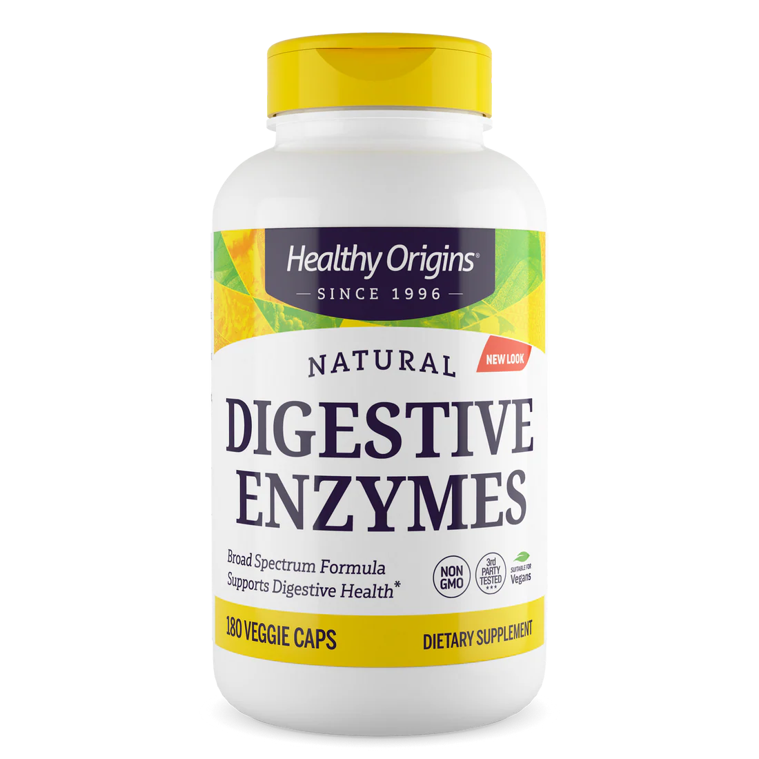 Healthy Origins Digestive Enzymes | 180 Veggie Caps