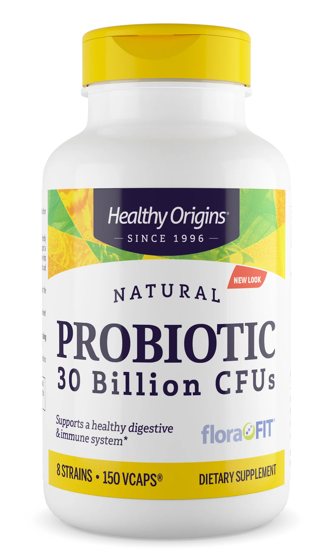 Healthy Origins Probiotic 30 Billion CFUs 8 Strains | 150 VCaps