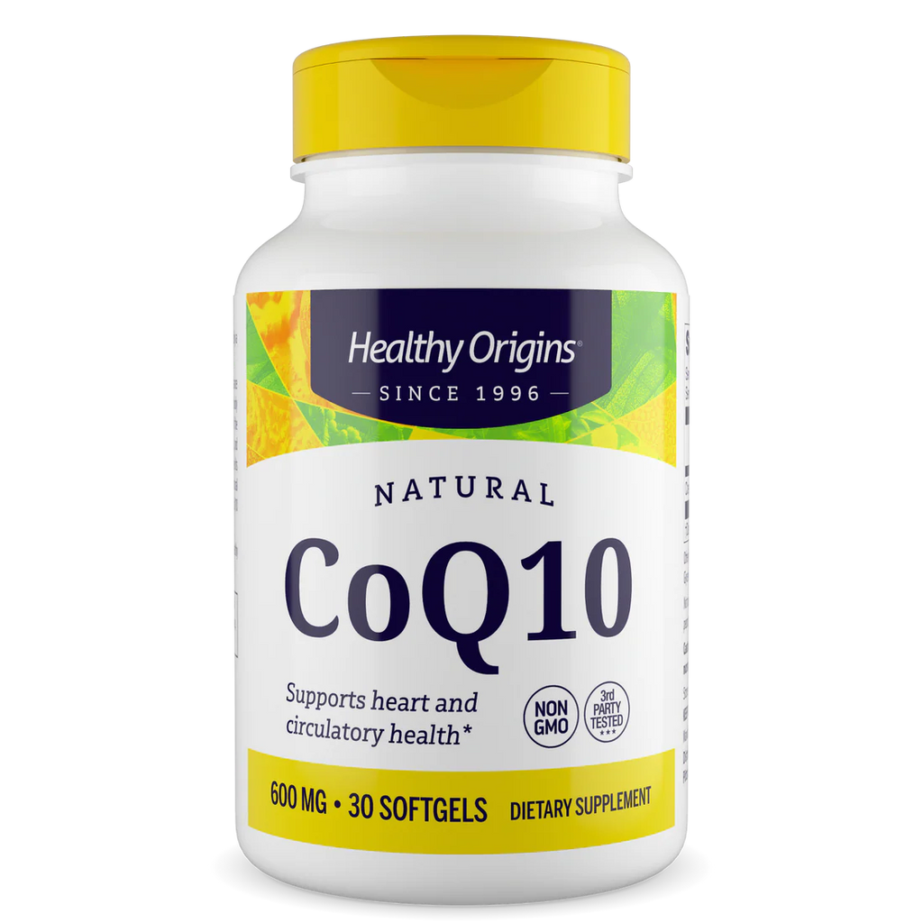 Healthy Origins CoQ10 600 mg | 30 Softgels