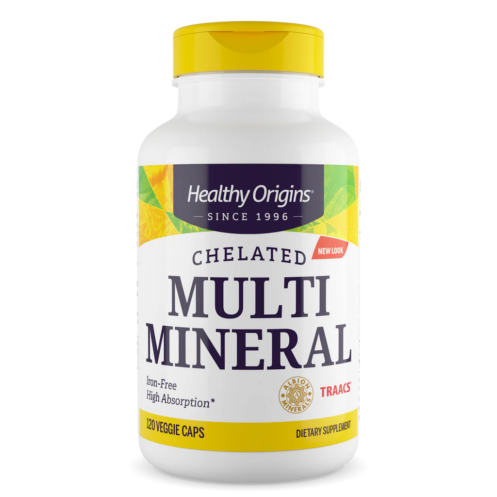 Healthy Origins Multi Mineral - Chelated | 120 Veggie Caps