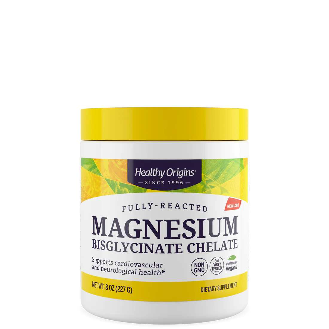 Healthy Origins Magnesium Bisglycinate Chelate Powder | 8 Oz