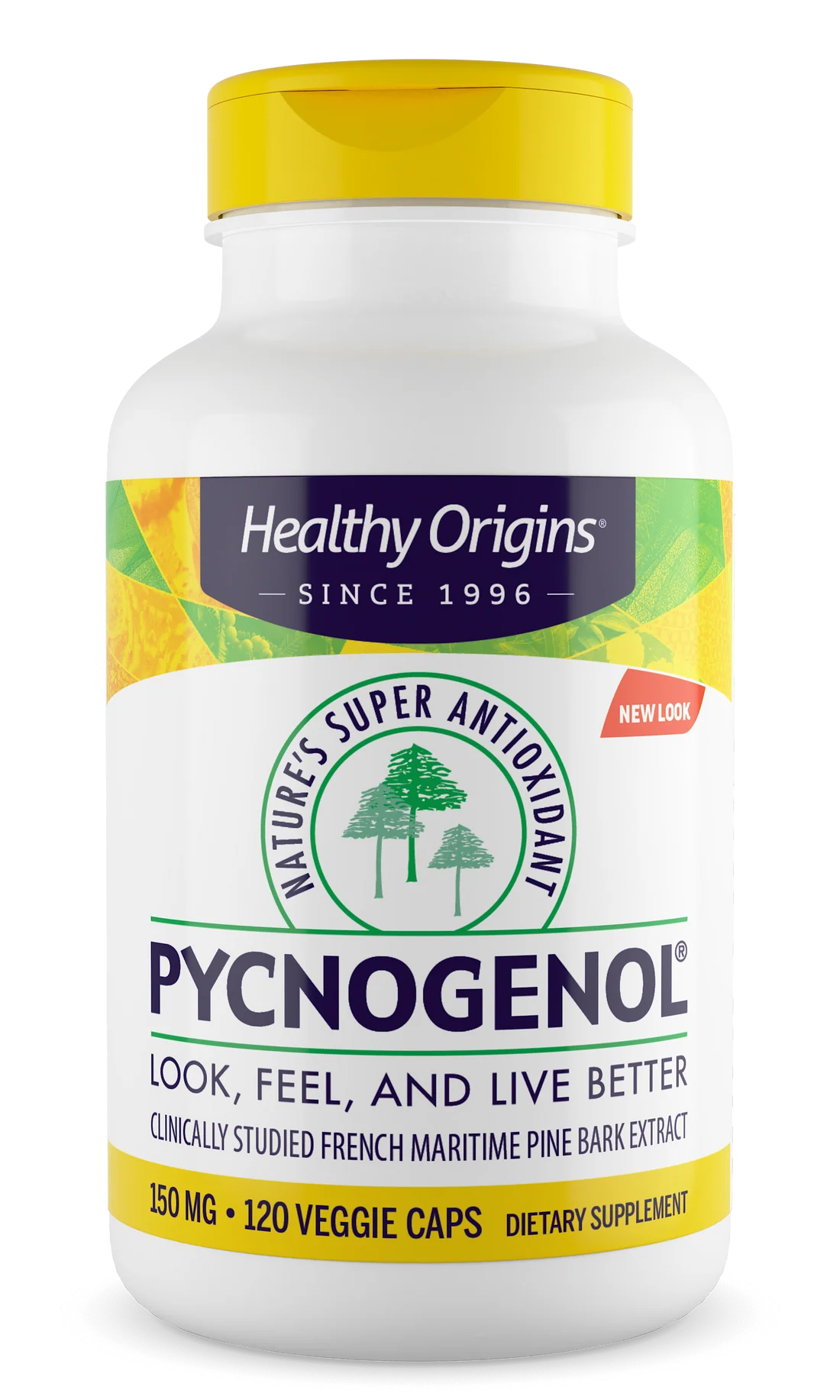 Healthy Origins Pycnogenol 150 mg | 120 Veggie Capsules
