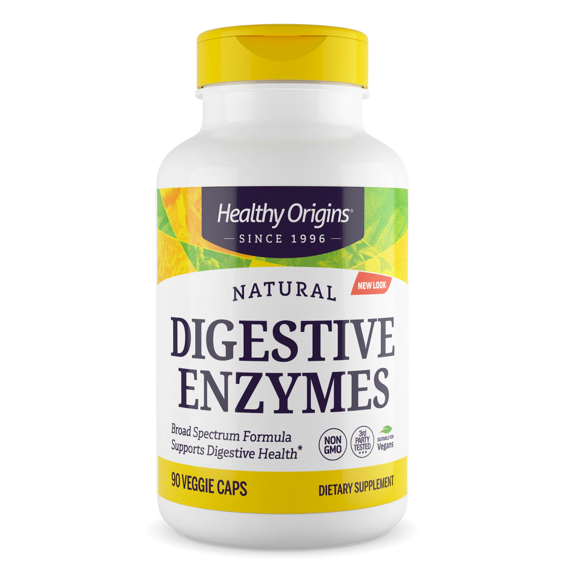 Healthy Origins Digestive Enzymes | 90 Veggie Caps