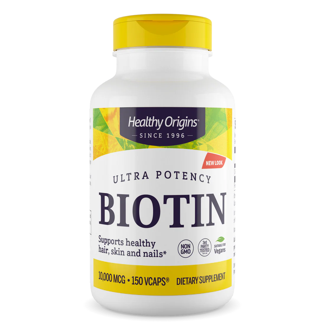 Healthy Origins Biotin 10,000 mcg | 150 Veggie Caps