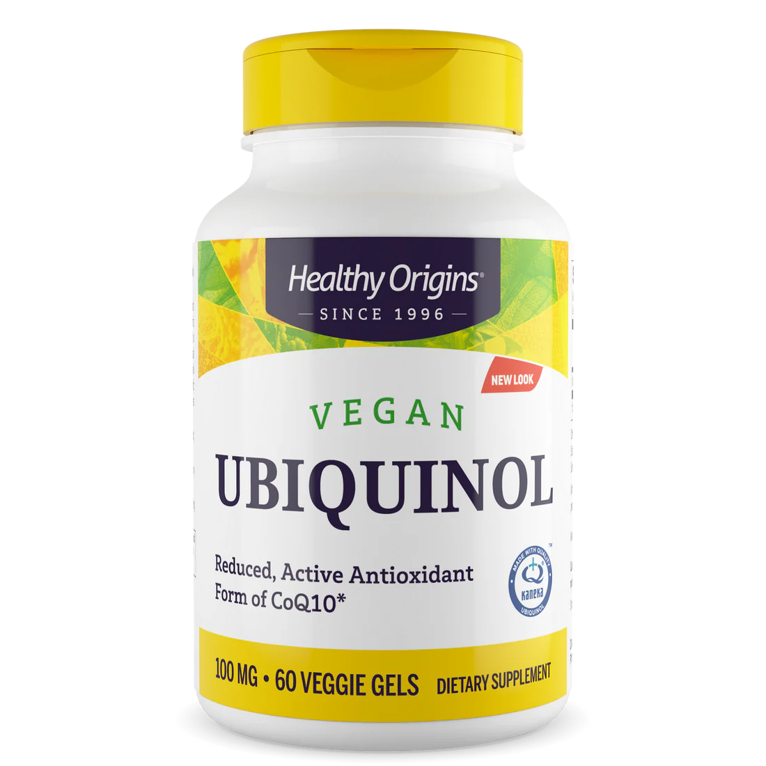 Healthy Origins Vegan Ubiquinol 100 mg | 60 Veggie Gels