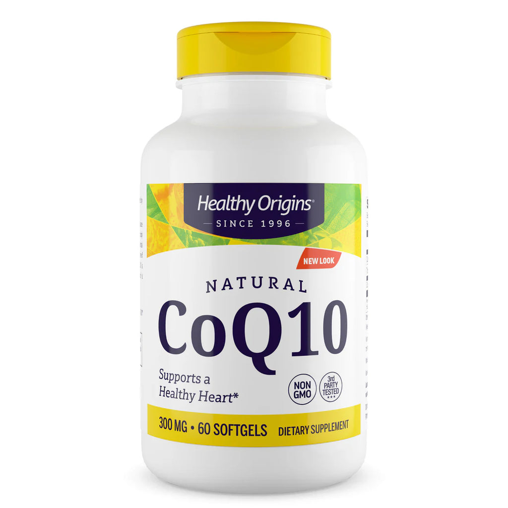 Healthy Origins CoQ10 300 mg | 60 Softgels