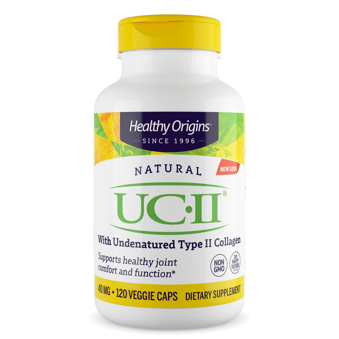 Healthy Origins UC-II 40 mg | 120 Veggie Capsules