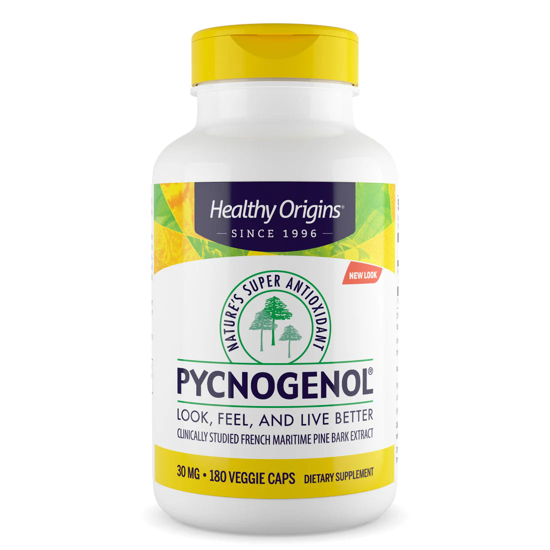 Healthy Origins Pycnogenol 30 mg | 180 Veggie Capsules