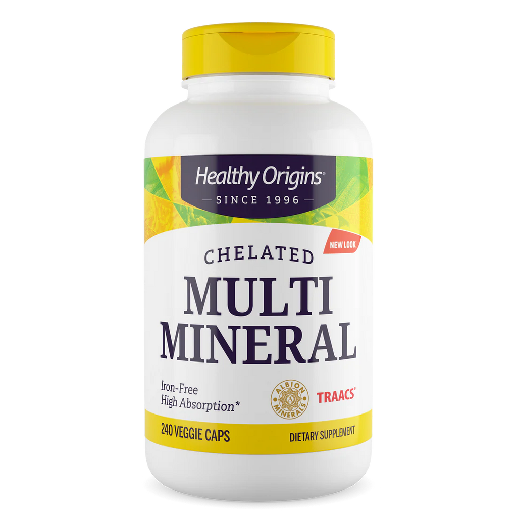 Healthy Origins Multi Mineral - Chelated | 240 Veggie Caps