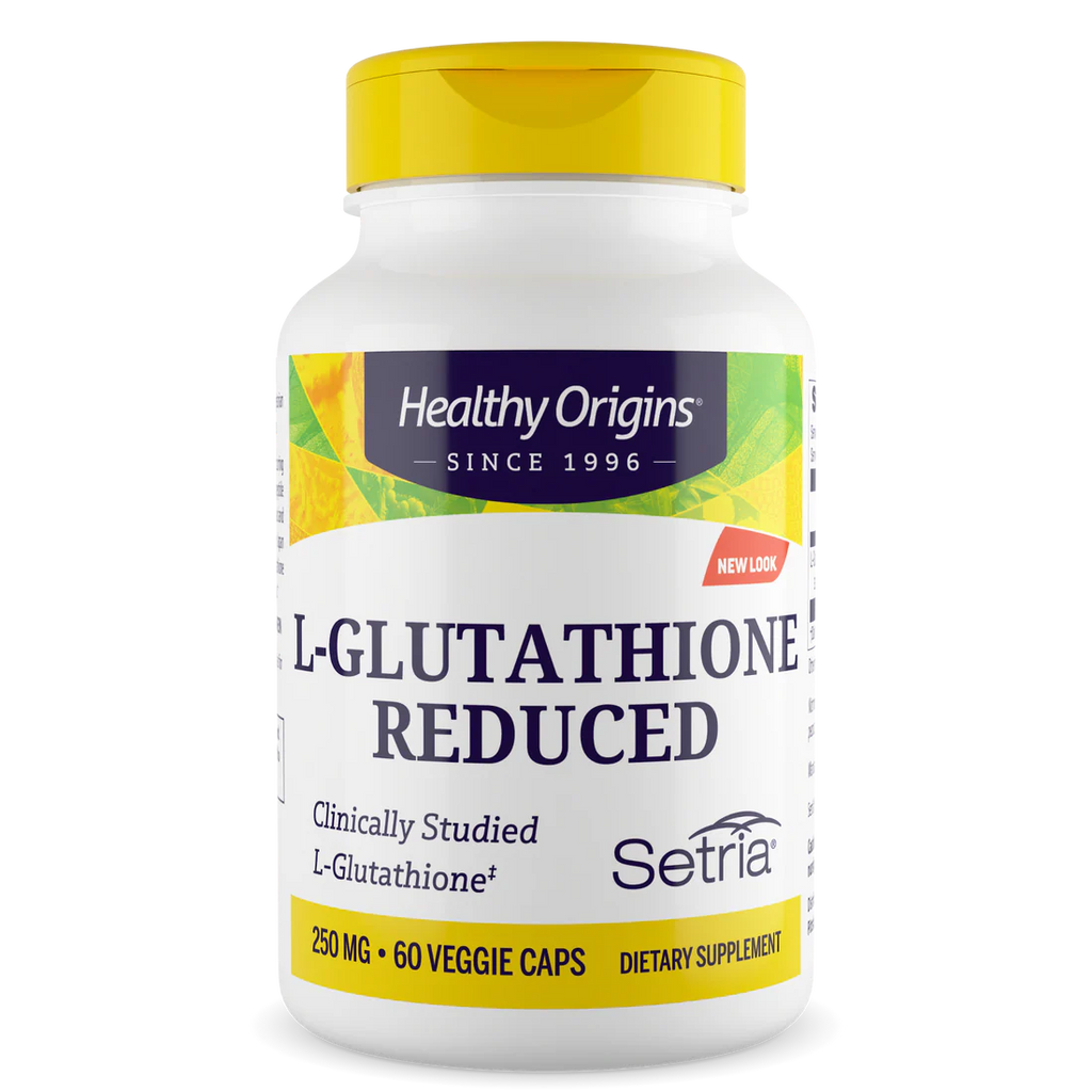 Healthy Origins L-Glutathione 250 mg | 60 Veggie Capsules