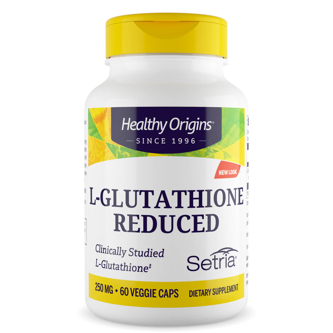 Healthy Origins L-Glutathione 250 mg | 60 Veggie Capsules