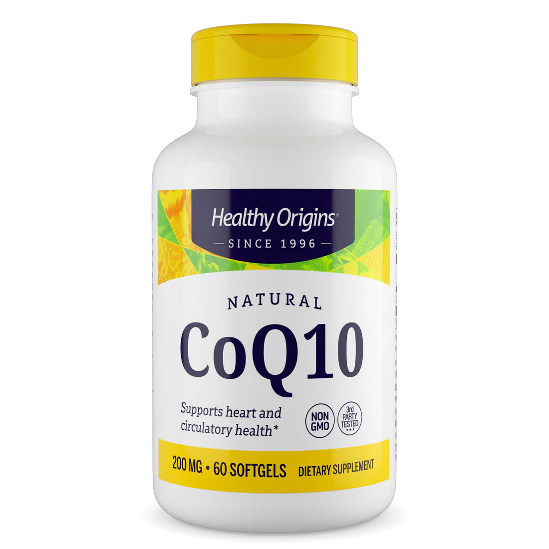 Healthy Origins CoQ10 200 mg | 60 Softgels