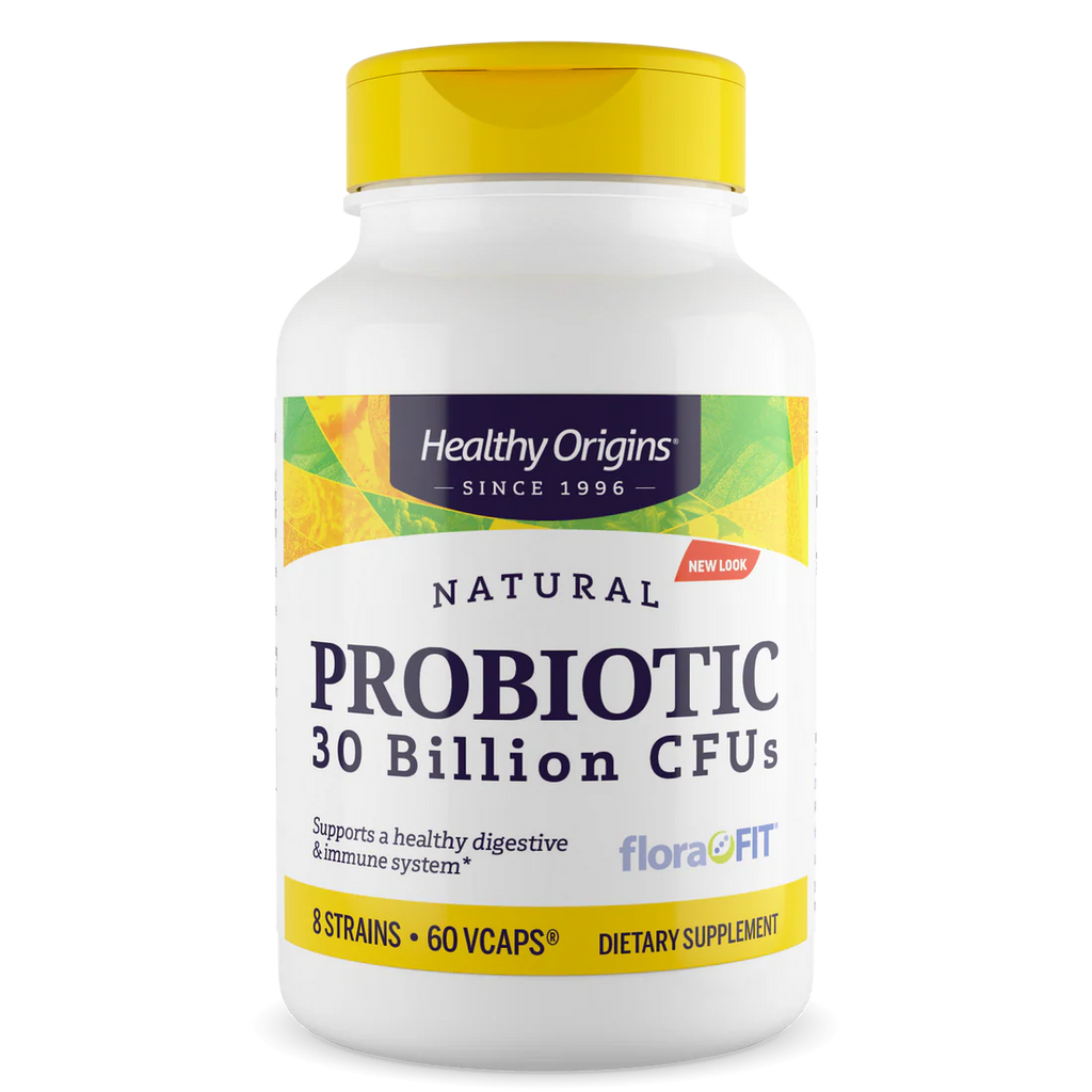 Healthy Origins Probiotic 30 Billion CFUs 8 Strains | 60 VCaps