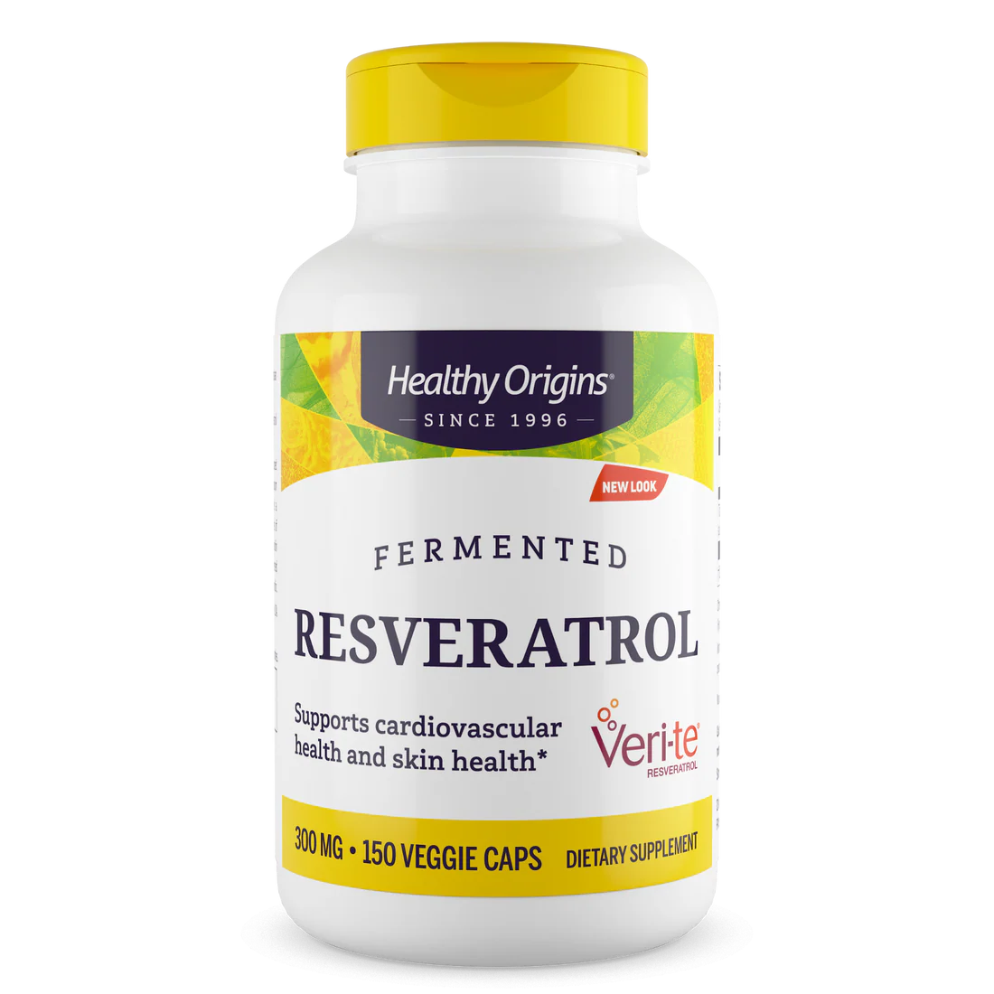 Healthy Origins Resveratol 300 mg | 150 Veggie Capsules
