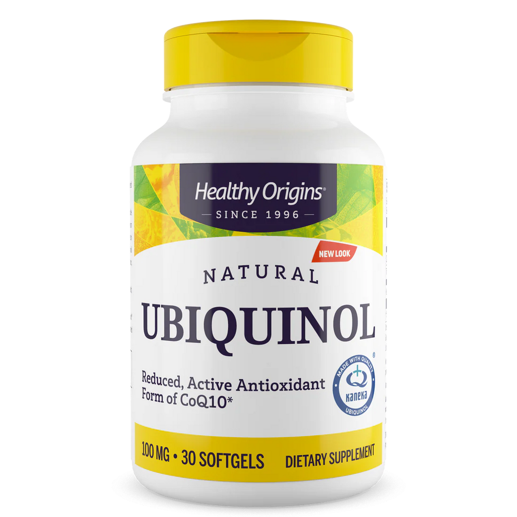 Healthy Origins Ubiquinol 100 mg | 30 Softgels