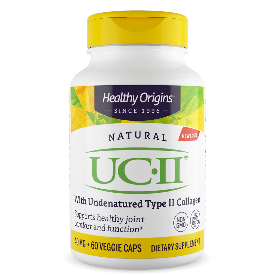 Healthy Origins UC-II 40 mg | 60 Veggie Capsules