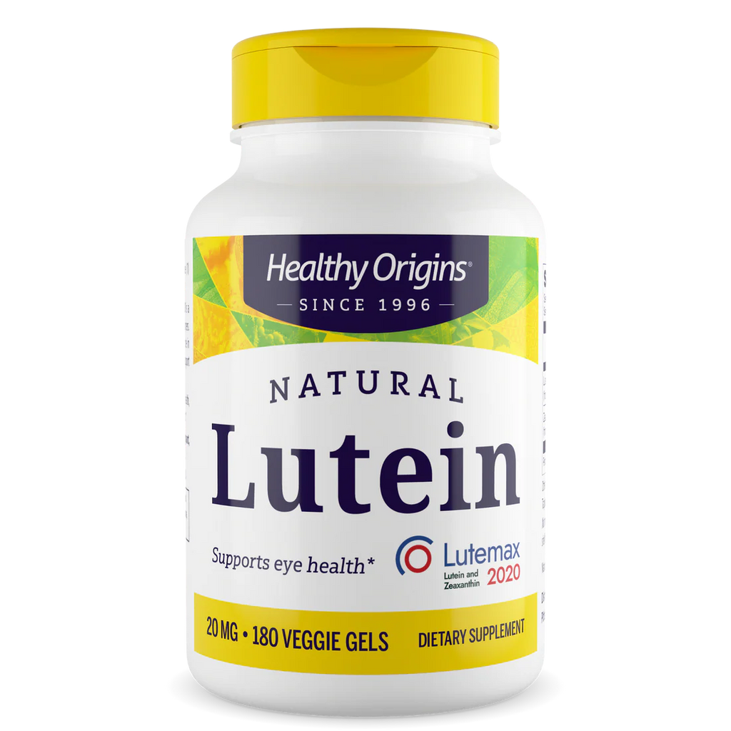 Healthy Origins Lutein (Lutemax® 2020) 20 mg | 180 Veggie Softgels
