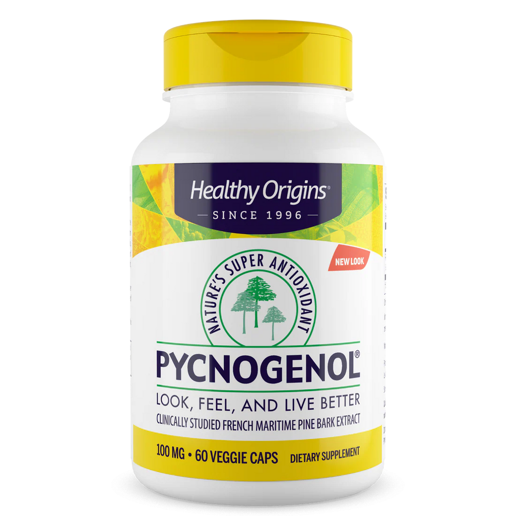 Healthy Origins Pycnogenol 100 mg | 60 Veggie Capsules