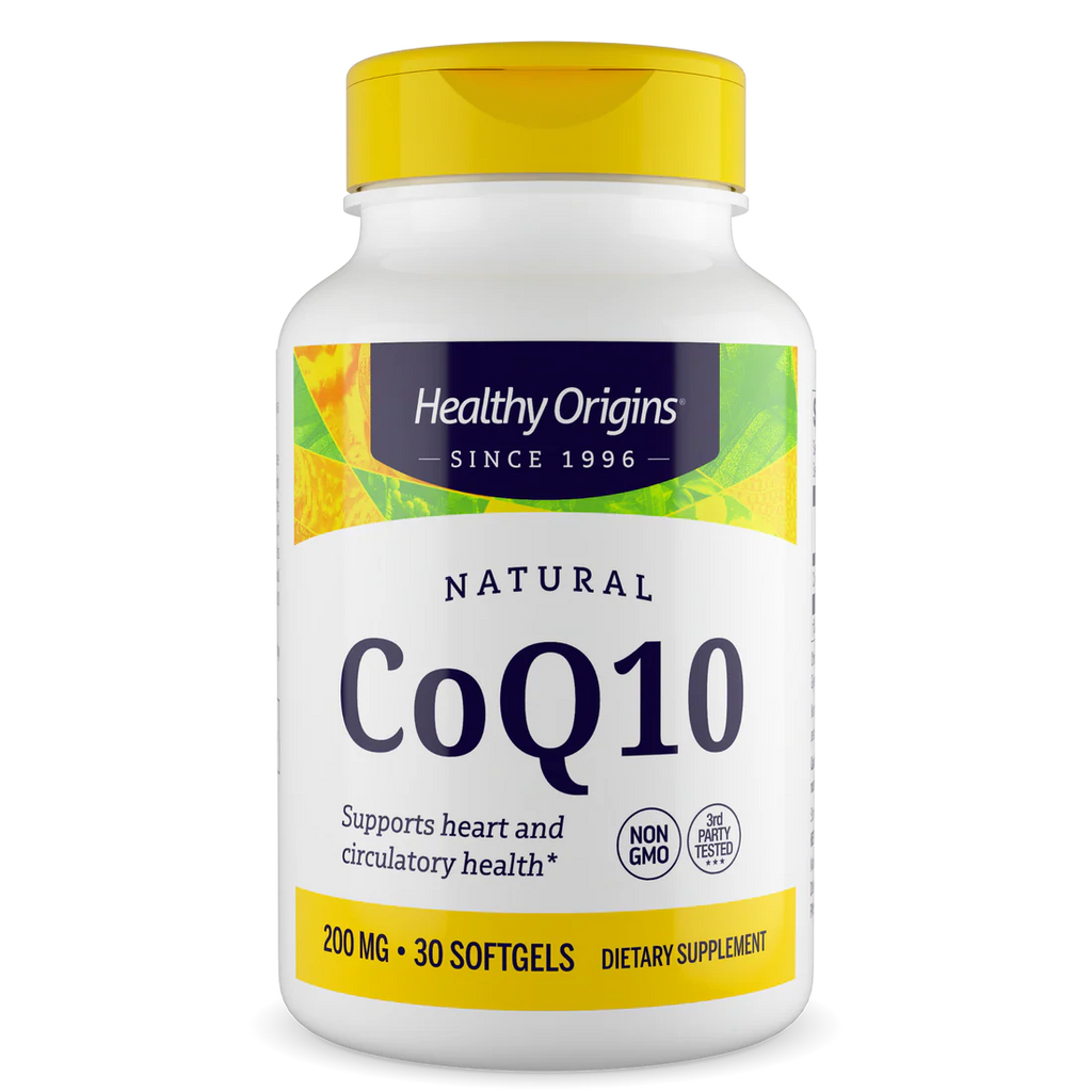 Healthy Origins CoQ10 200 mg | 30 Softgels