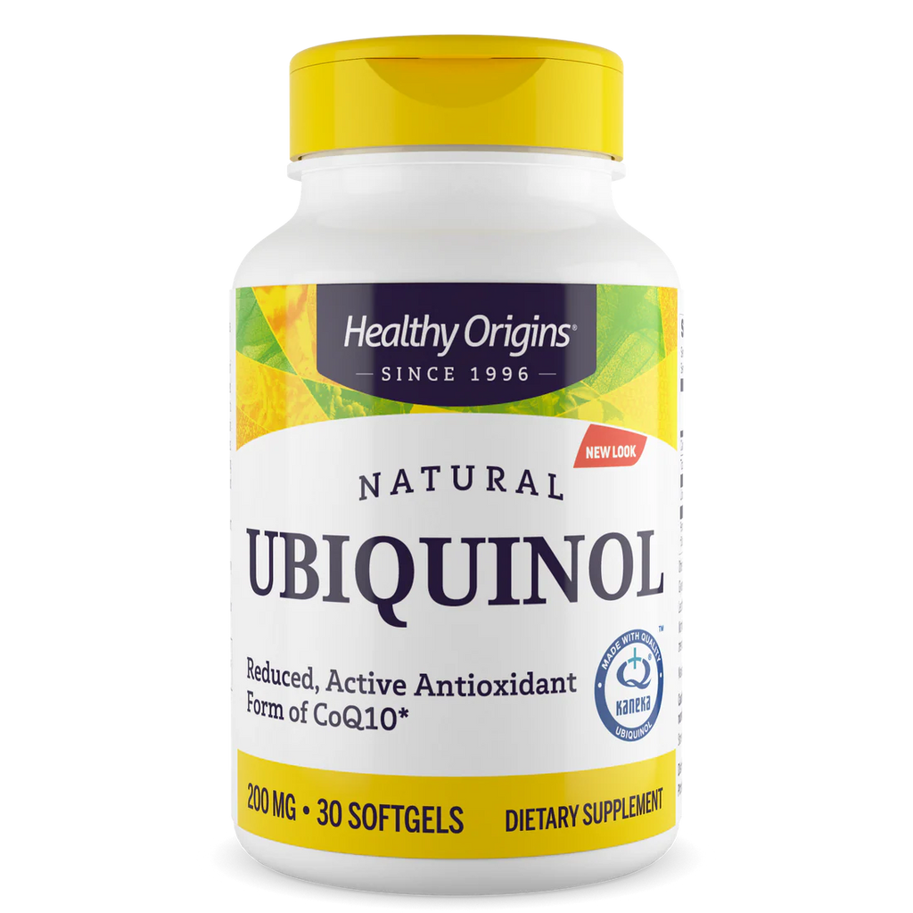 Healthy Origins Ubiquinol 200 mg | 30 Softgels