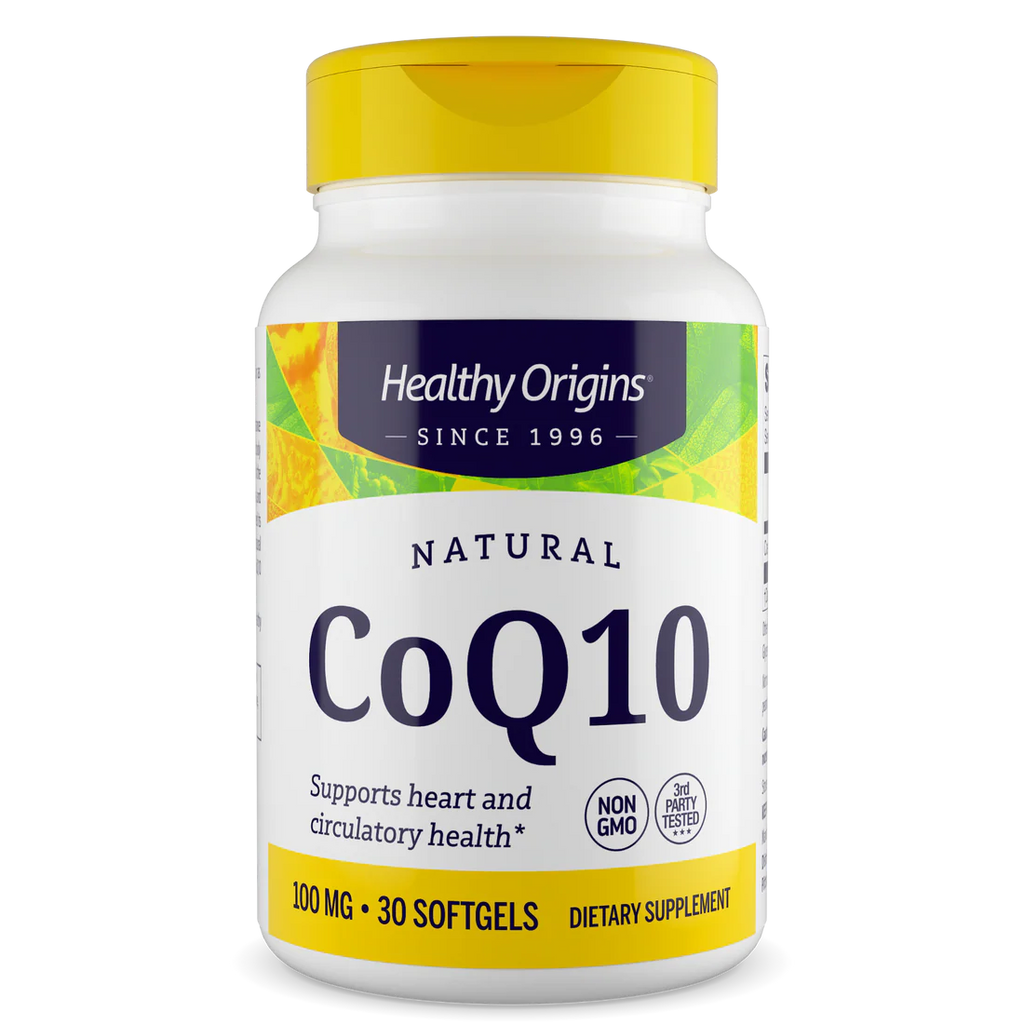 Healthy Origins CoQ10 100 mg | 30 Softgels