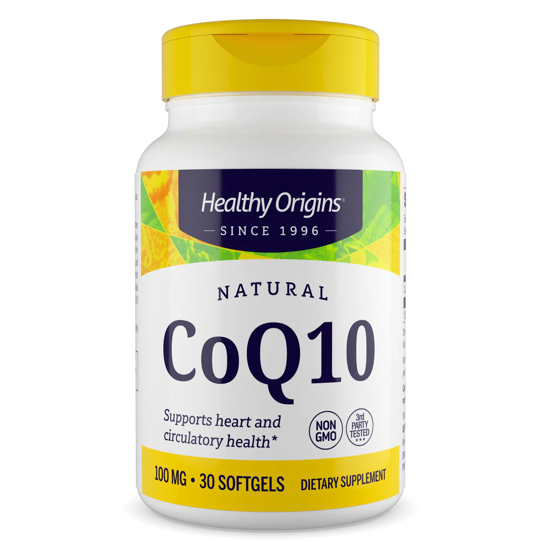 Healthy Origins CoQ10 100 mg | 30 Softgels