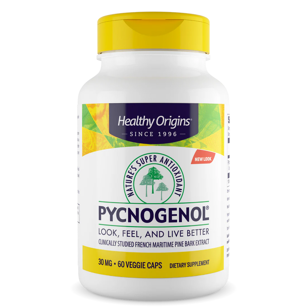 Healthy Origins Pycnogenol 30 mg | 60 Veggie Capsules
