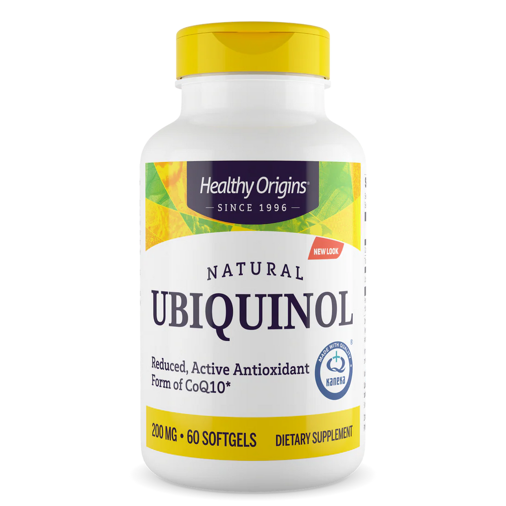Healthy Origins Ubiquinol 200 mg | 60 Softgels