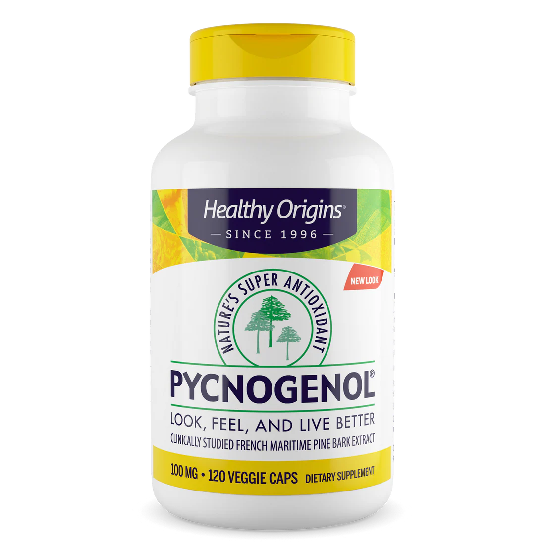Healthy Origins Pycnogenol 100 mg | 120 Veggie Capsules