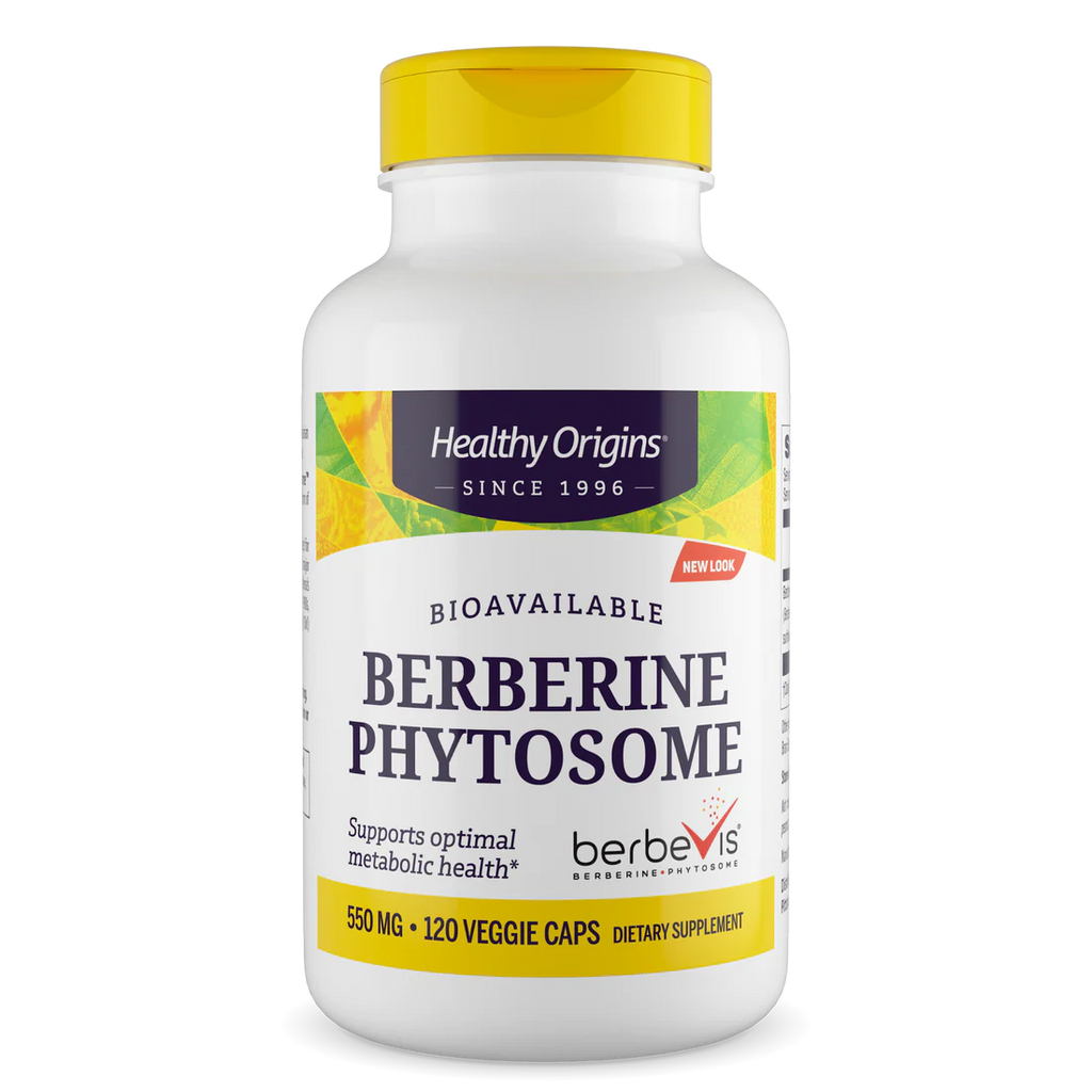 Healthy Origins Berberine Phytosome 550 mg | 120 Veggie Caps