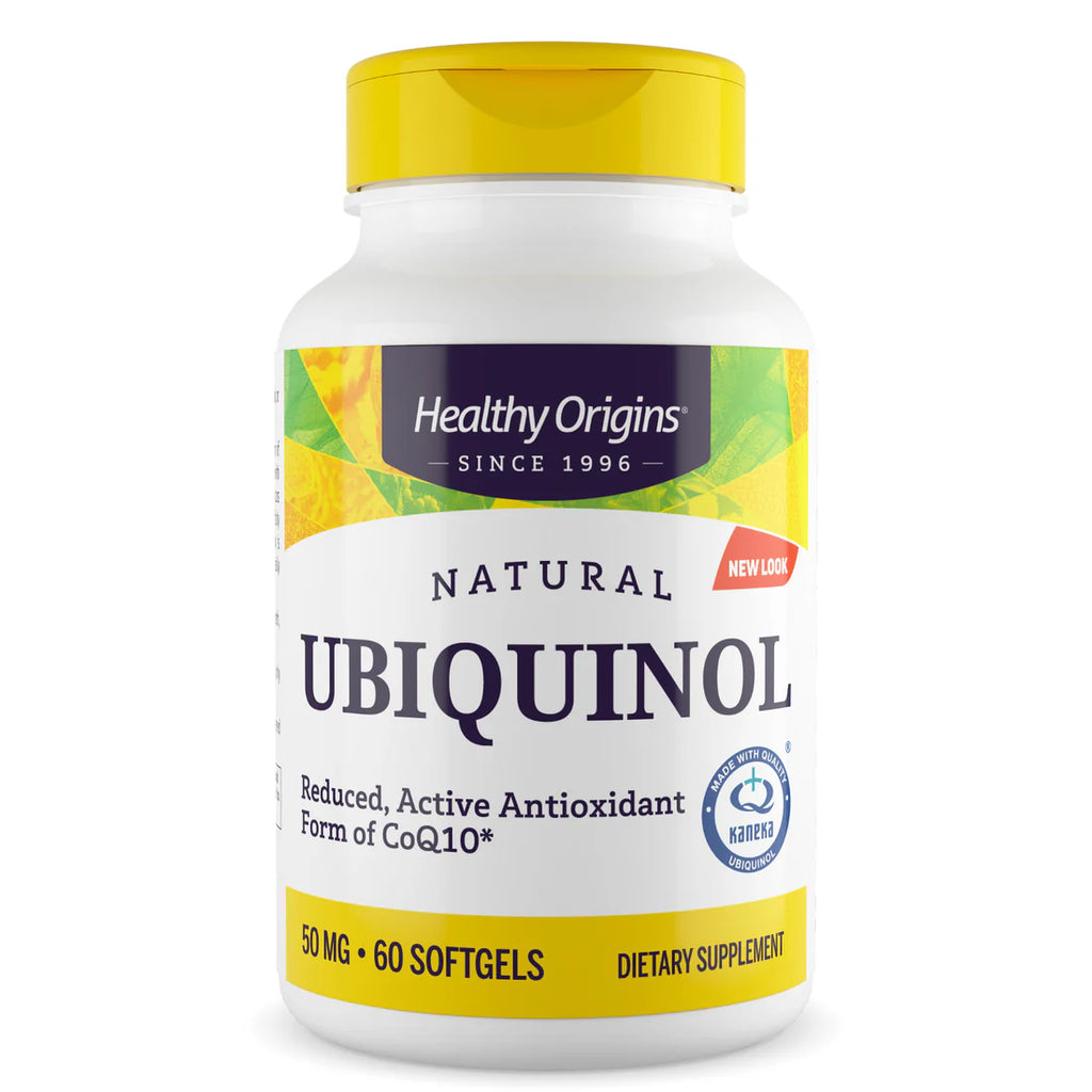 Healthy Origins Ubiquinol 50 mg | 60 Softgels