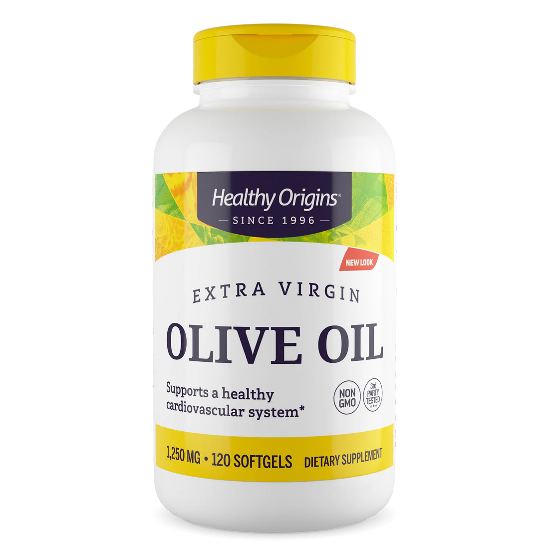 Healthy Origins Extra Virgin Olive Oil 1250 mg | 120 Softgels