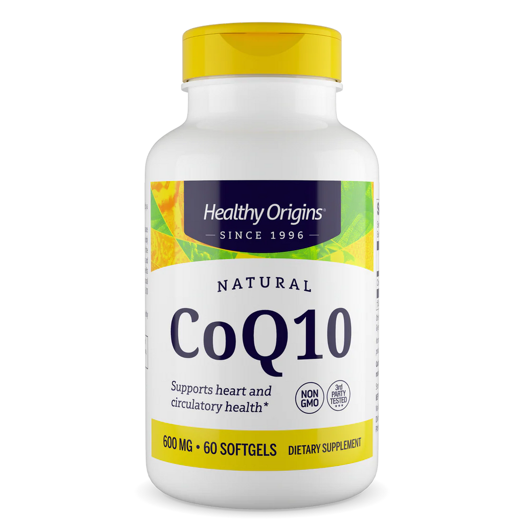 Healthy Origins CoQ10 600 mg | 60 Softgels