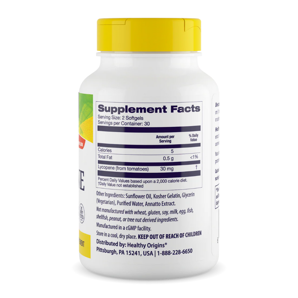 Healthy Origins Lycopene 15 mg | 60 Softgels