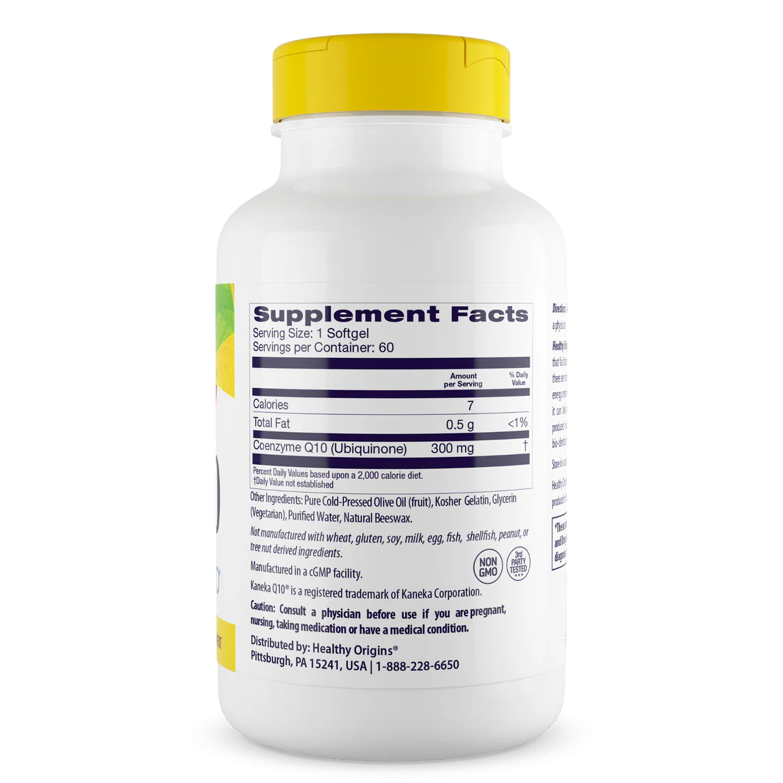 Healthy Origins CoQ10 300 mg | 60 Softgels