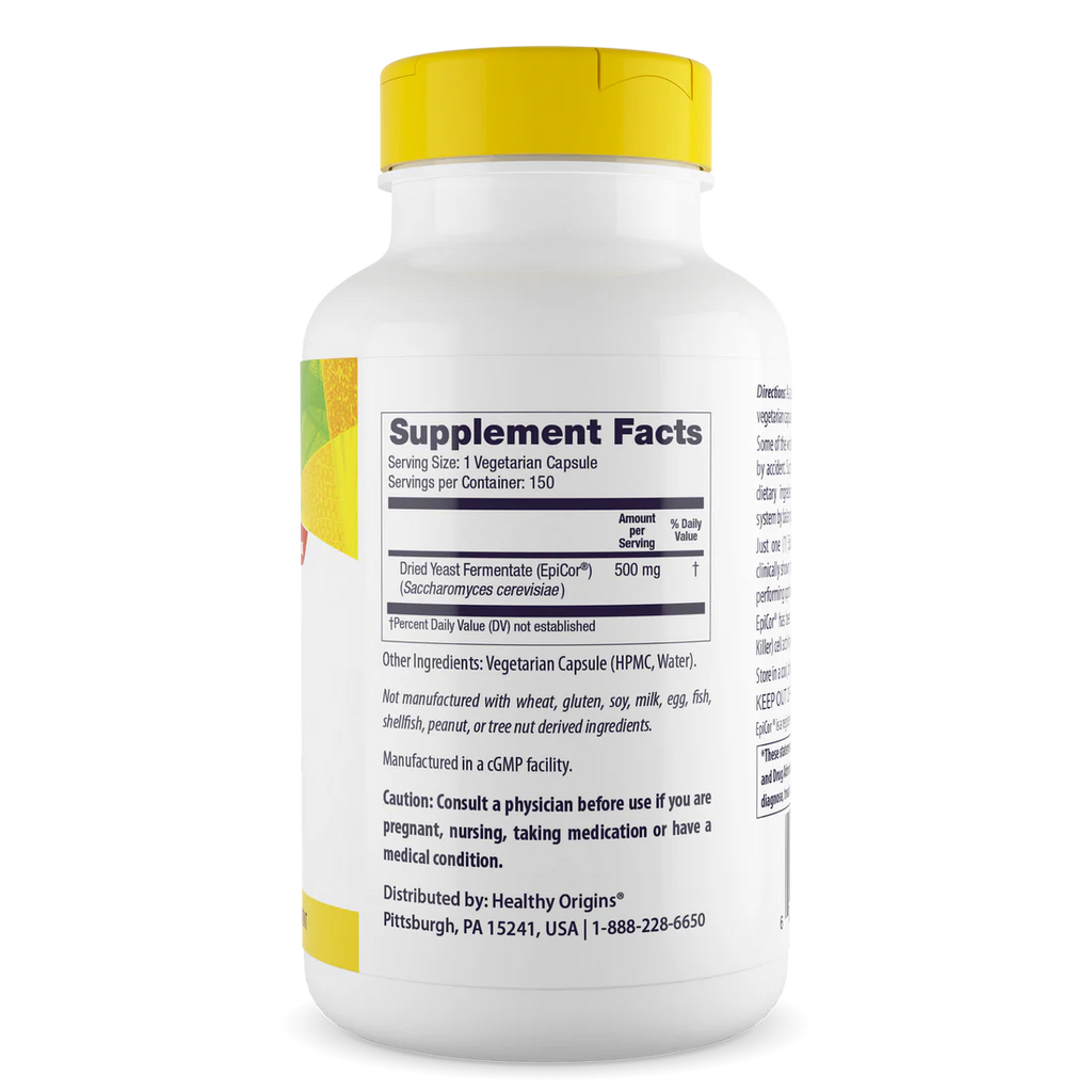 Healthy Origins EpiCor 500 mg | 150 Veggie Capsules