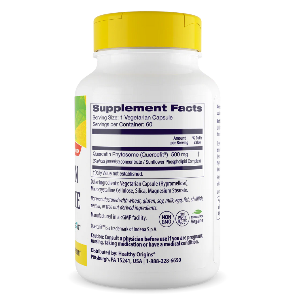Healthy Origins Quercetin Phytosome | 120 Veggie Capsules