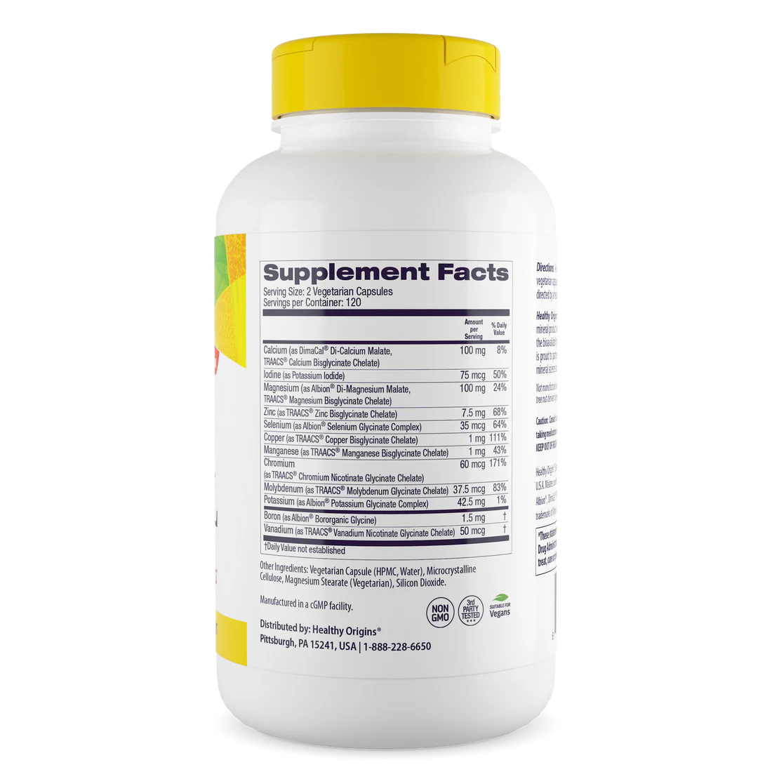 Healthy Origins Multi Mineral - Chelated | 240 Veggie Caps