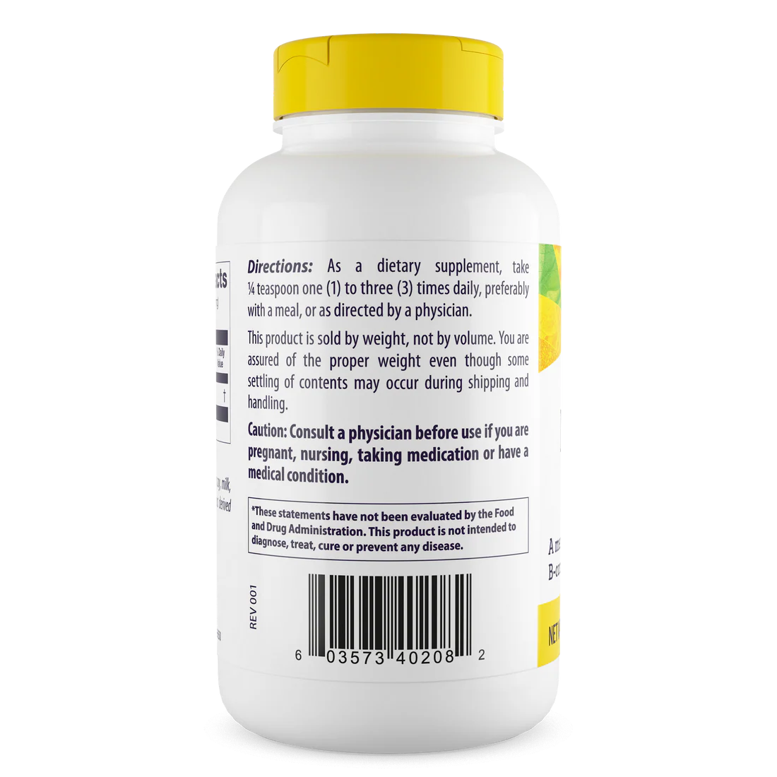 Healthy Origins Inositol | 8 Oz Powder