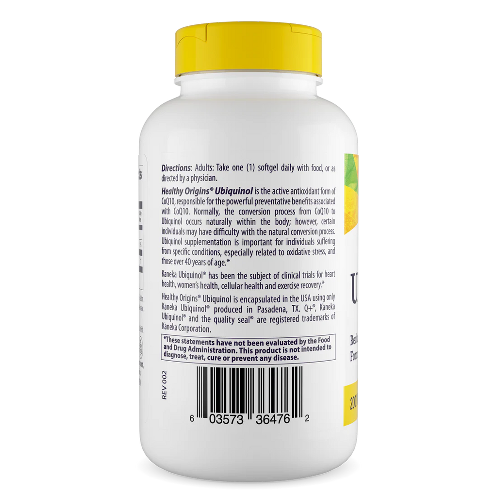 Healthy Origins Ubiquinol 200 mg | 150 Softgels