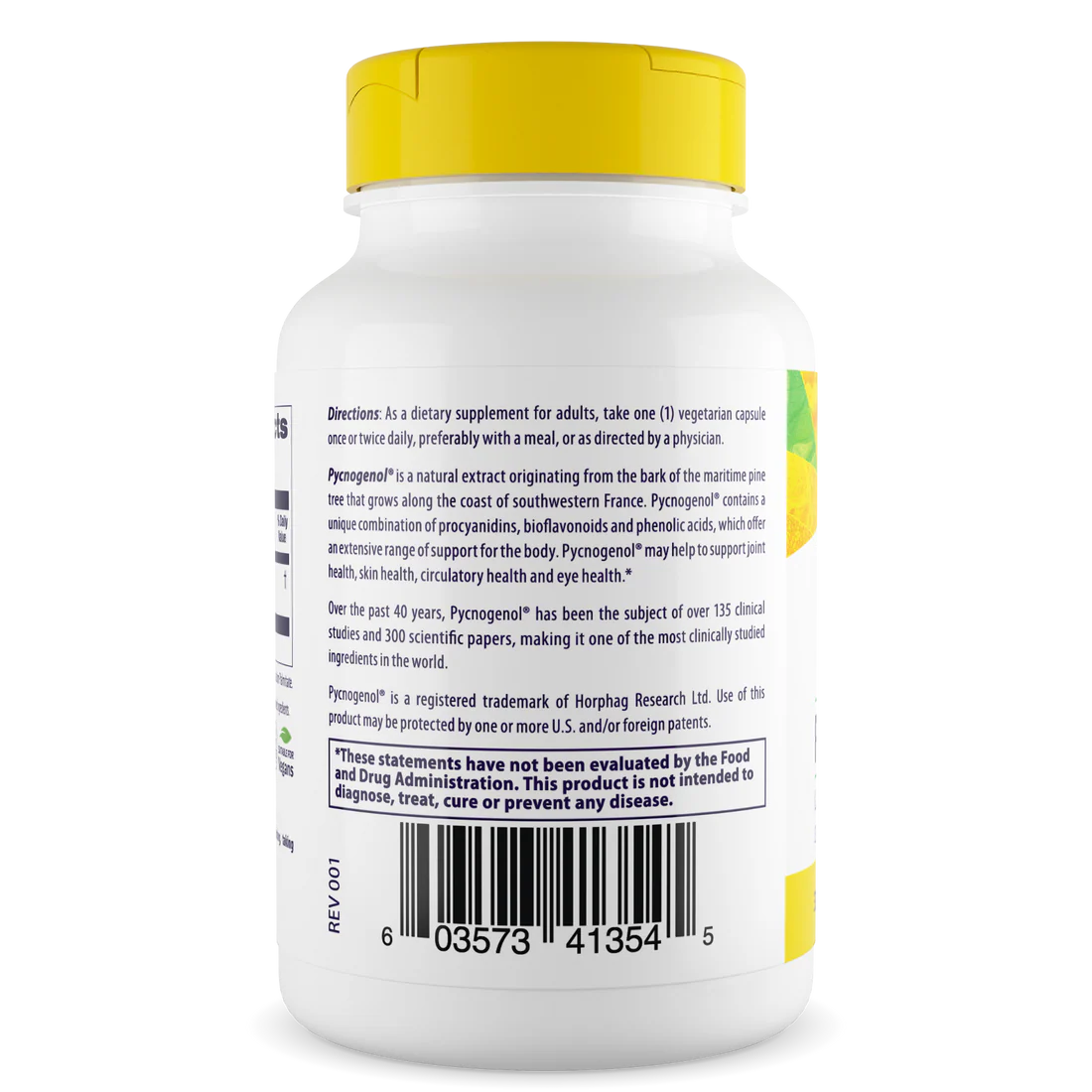 Healthy Origins Pycnogenol 30 mg | 60 Veggie Capsules