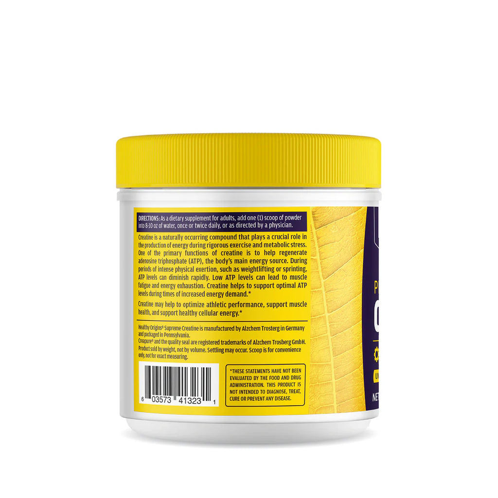 Healthy Origins Creatine (Creapure) Powder | 21.2 Oz