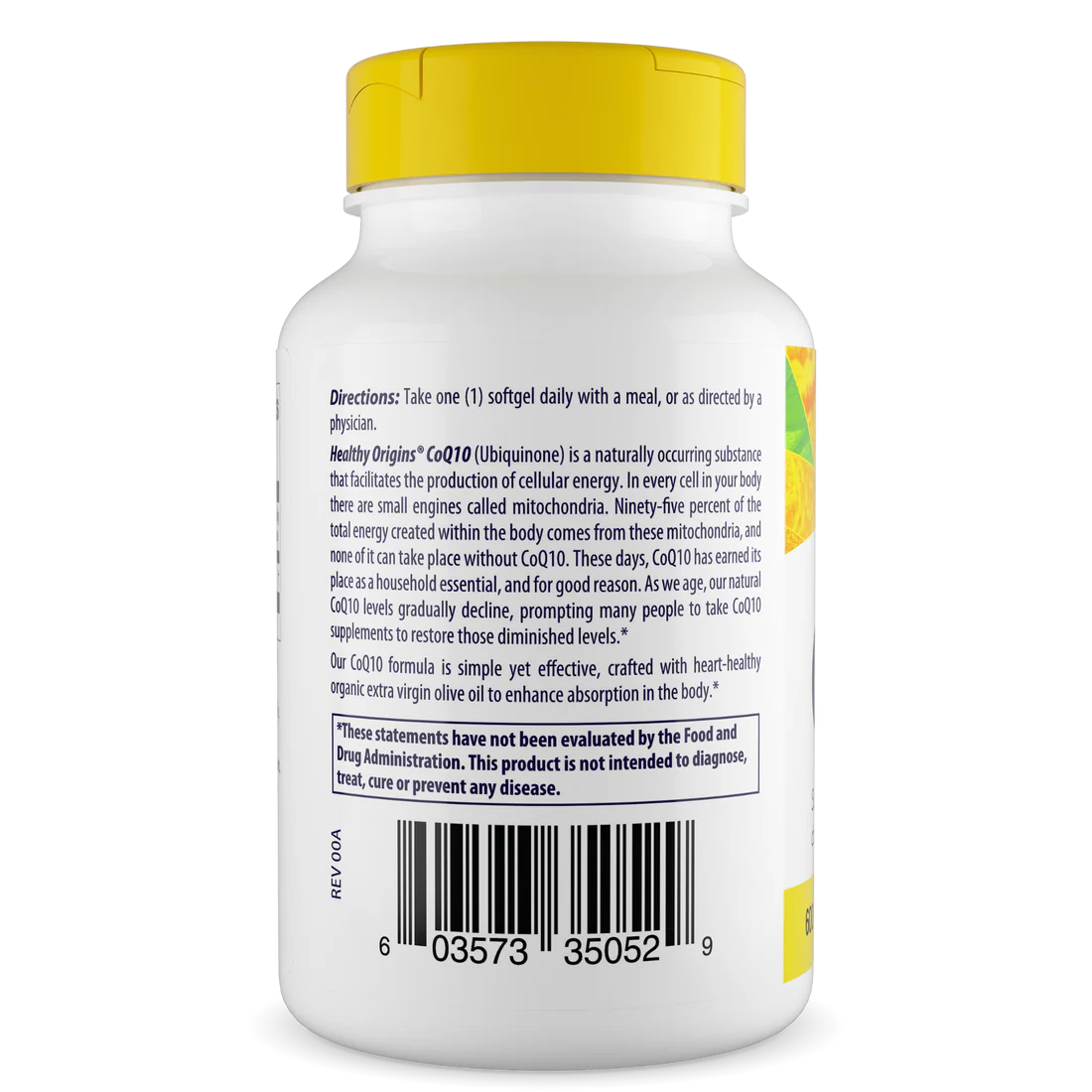 Healthy Origins CoQ10 600 mg | 30 Softgels