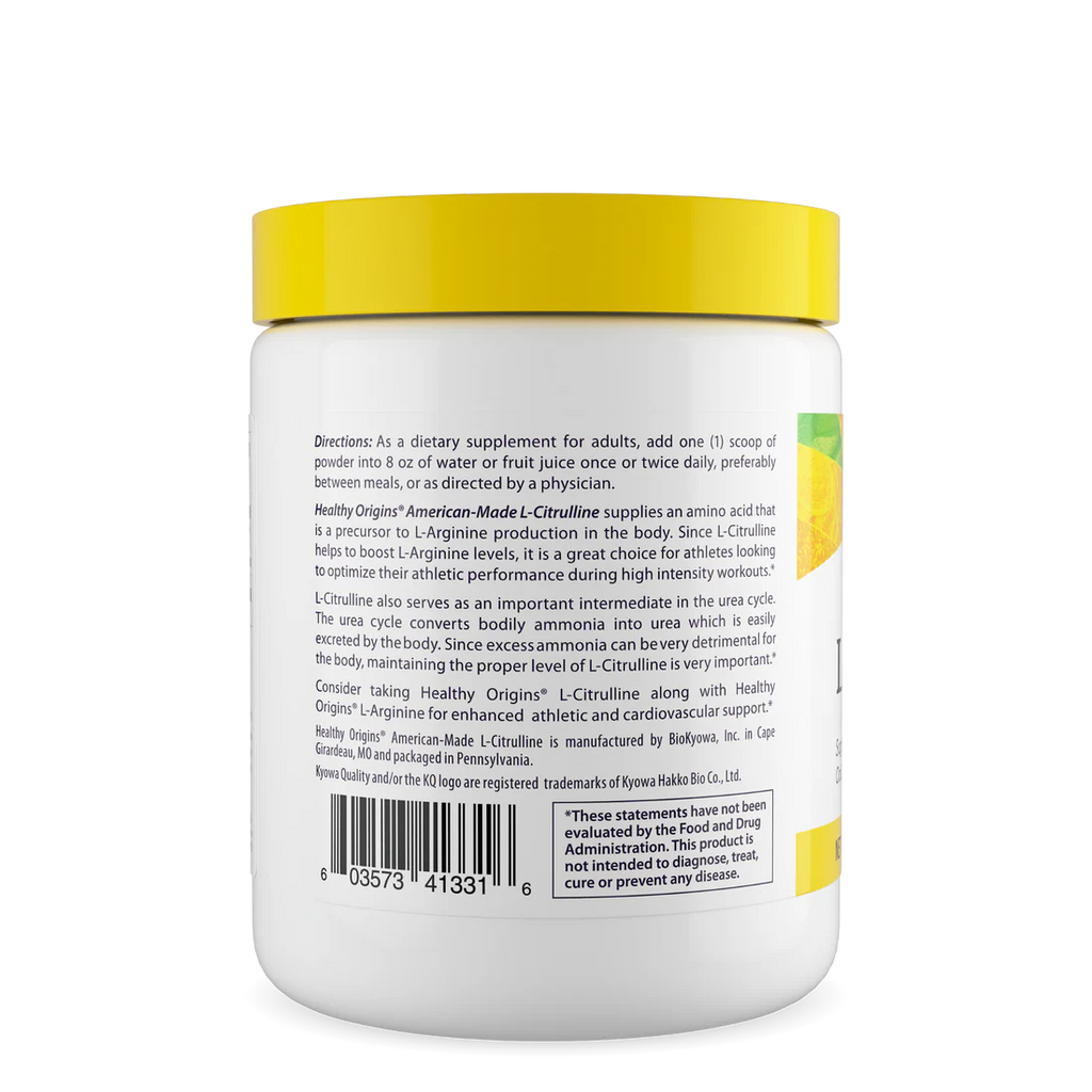 Healthy Origins L-Citrulline Powder | 10.6 Oz