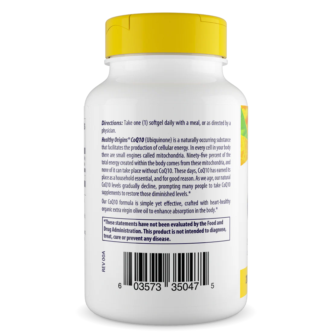 Healthy Origins CoQ10 200 mg | 30 Softgels