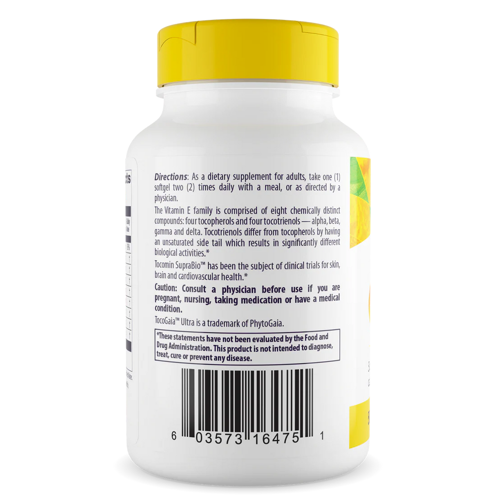 Healthy Origins Tocomin SupraBio (Tocotrienols) 50 mg | 60 Softgels