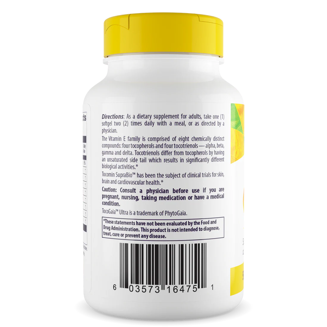 Healthy Origins Tocomin SupraBio (Tocotrienols) 50 mg | 60 Softgels