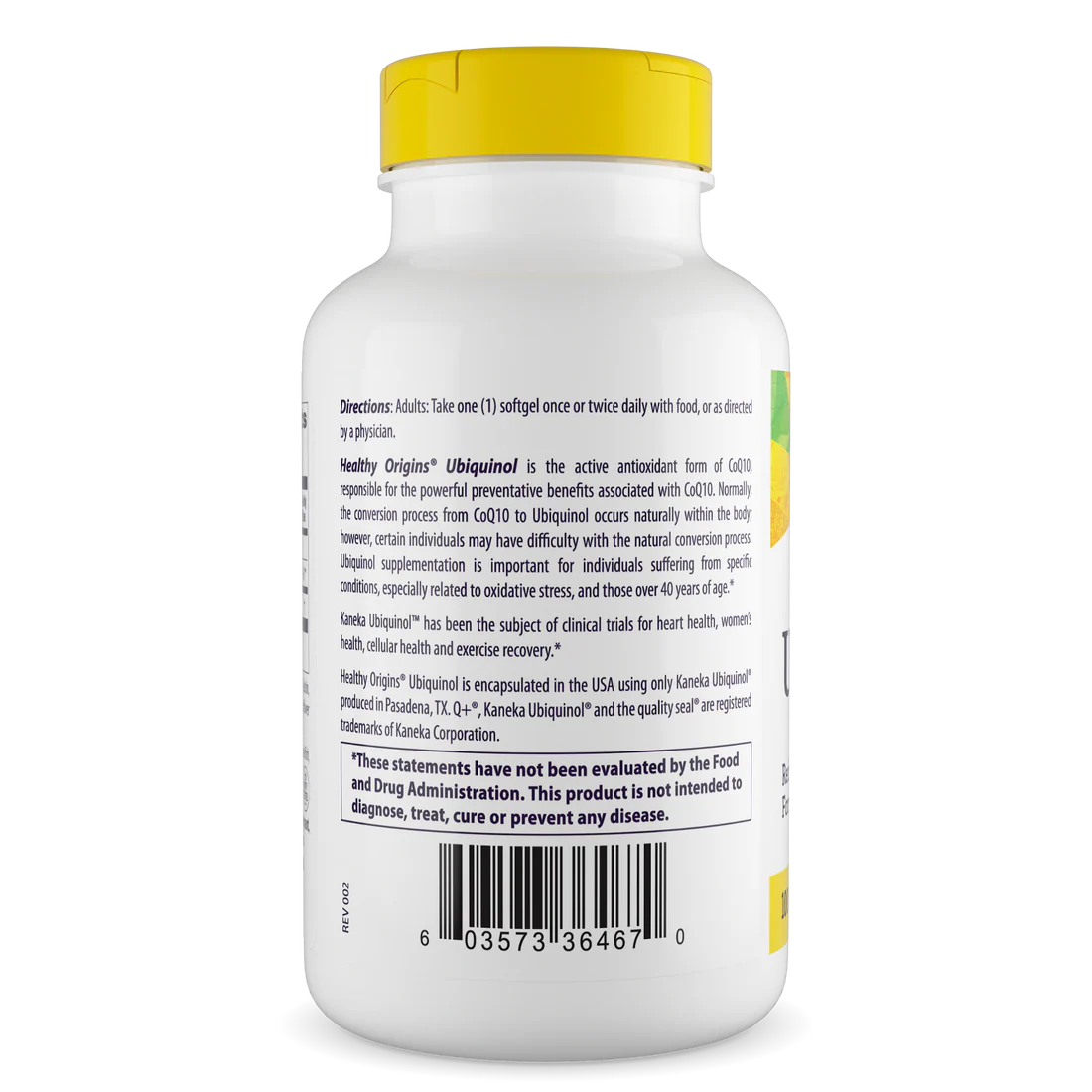 Healthy Origins Ubiquinol 100 mg | 60 Softgels