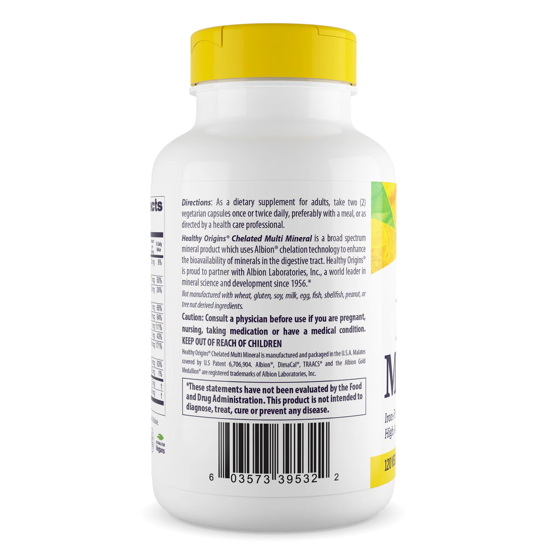 Healthy Origins Multi Mineral - Chelated | 120 Veggie Caps